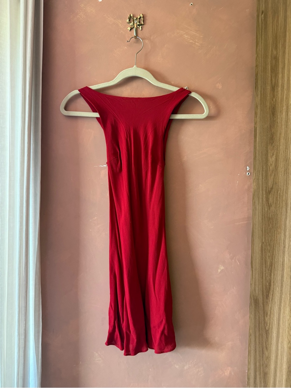 Reformation Red Mini Dress